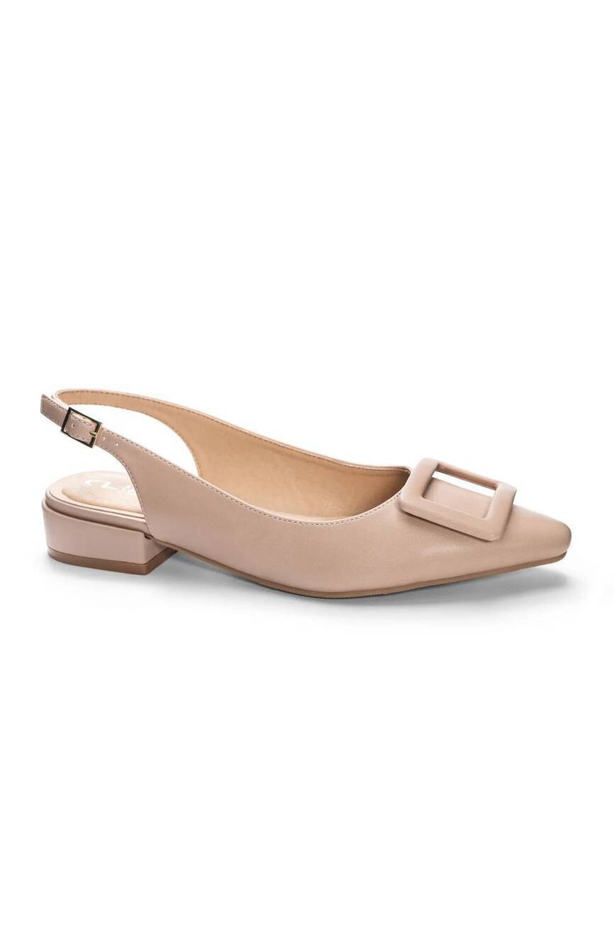 NEW CHINESE LAUNDRY women's sweetie slingback pump in nude